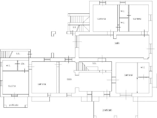 Casale Castagna con piscina, Val d'Orcia Toscana 900m² Seggiano