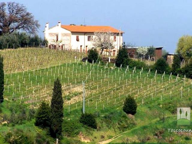 Casale diviso in 2 unità in vendita vicino a Terricciola, To. 400m² Terricciola