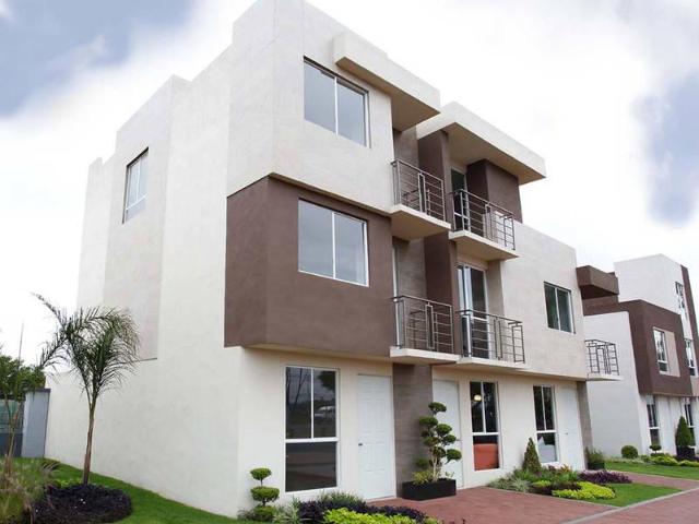 CASAS DE 3 NIVELES $1,569,000 EN CHALCO. A 10 MINUTOS DEL CENTRO. 122.66 m2
