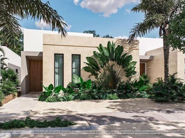 CASAS DE UNA PLANTA EN PRE VENTA EN PRIVADA PUERTO DORADO, CHELEM