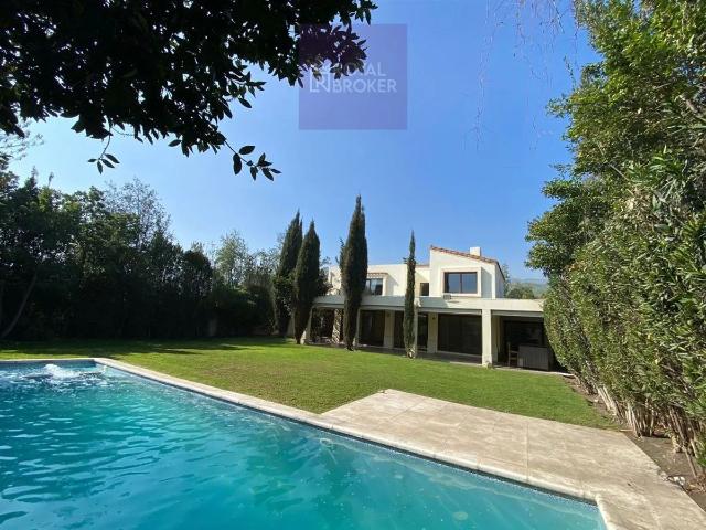 Casas De Hacienda Chicureo, 4 Dorm + Oficina estar quincho