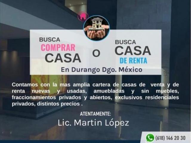 CASAS EN VENTA EN DURANGO DGO MEXICO