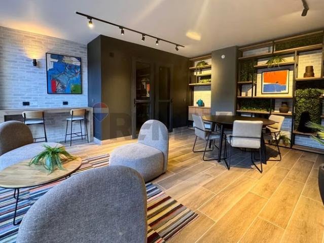 Casas en arriendo en Santiago | Nuevo: estudio, piso 9 con terraza vista norte 1 dormitorios por CLP 305000.00