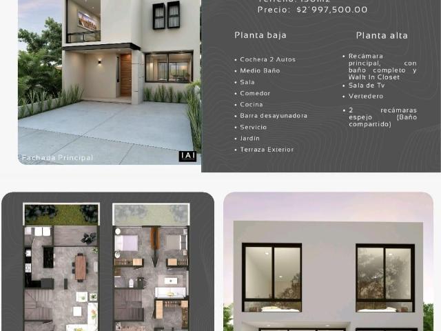 Casas en PreVenta en Mayorca con 3 Rec?maras para entregar en Febrero 2026