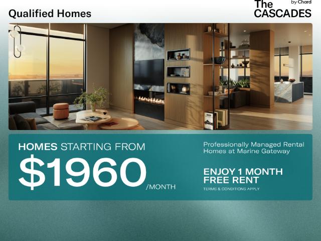 Cascades Below Market Tower 2 Creek 1 Apartment for Rent