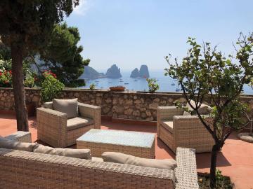 Casa in affitto a Marina Piccola - Terrazzo