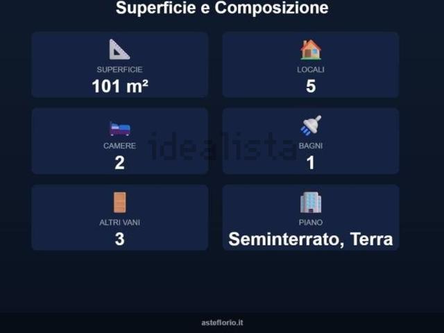 Case e ville in vendita di 101 m² in Strada Provinciale 633, 15