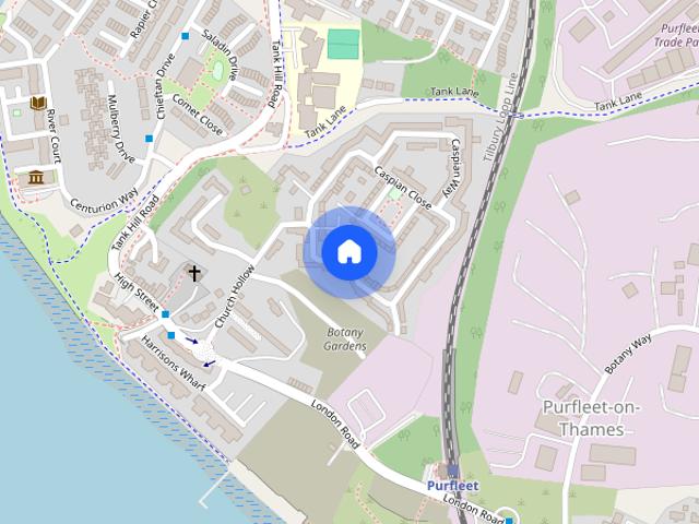 Caspian Way, Purfleet on Thames