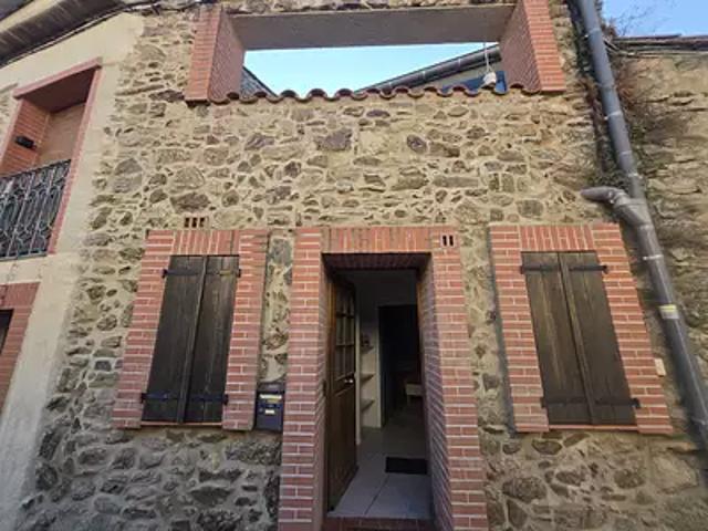 Cassagnes 66720 Achat / Vente maison 2 pièces t2 terrasse
