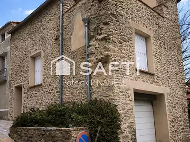 Cassagnes 66720 Achat / Vente maison 3 pièces t3 terrasse