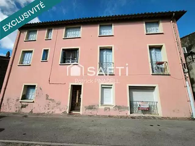 Cassagnes 66720 Achat / Vente maison 6 pièces t6 parking