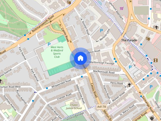 Cassio Road, Watford