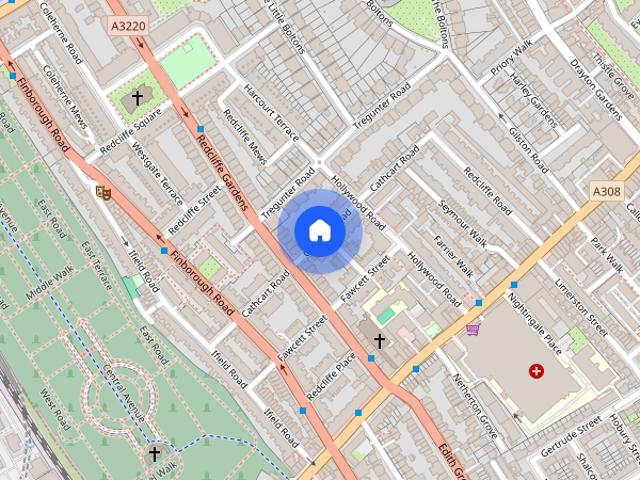 Cathcart Road, Chelsea, London, SW10