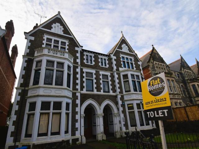 Cathedral Road, Cardiff 2 bed flat to rent £1,395 pcm £322 pw