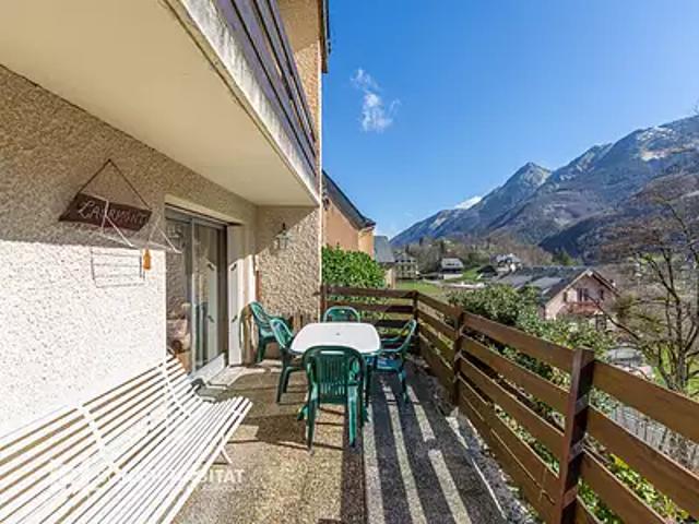 Cauterets 65110 Achat / Vente appartement 2 pièces t2 terrasse