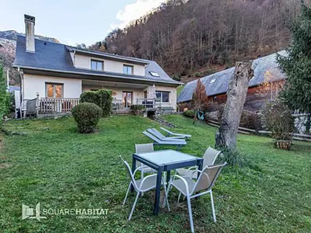 Cauterets 65110 Achat / Vente maison 8 pièces t8 terrasse parking