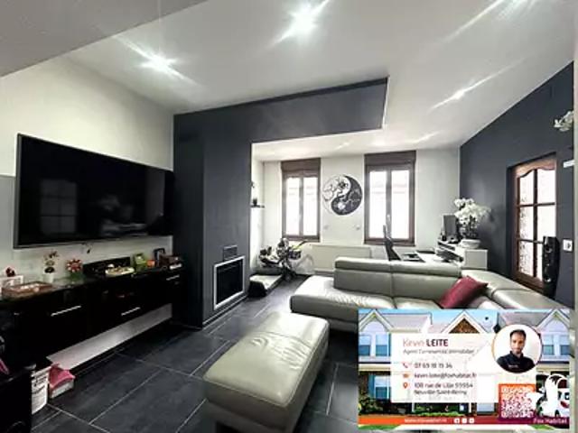 Caudry 59540 Achat / Vente maison 5 pièces t5 piscine terrasse