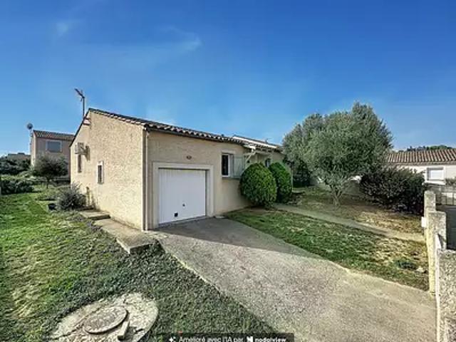 Cavanac 11570 Location maison 4 pièces t4 au dernier étage jardin