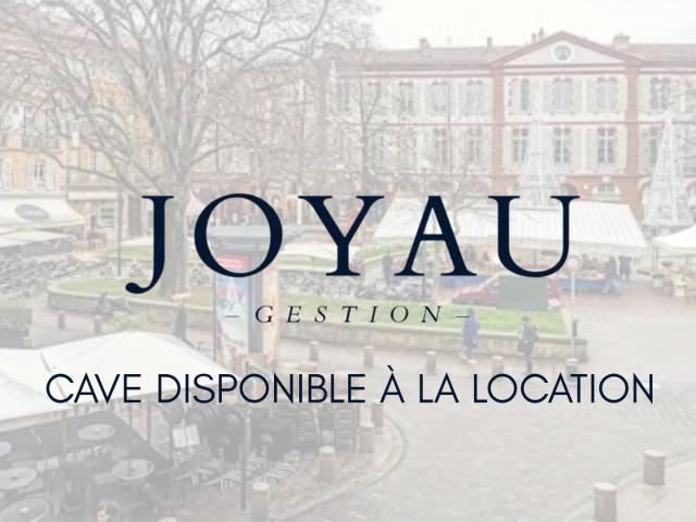 CAVE DE 30 m² PLACE SAINT GEORGES