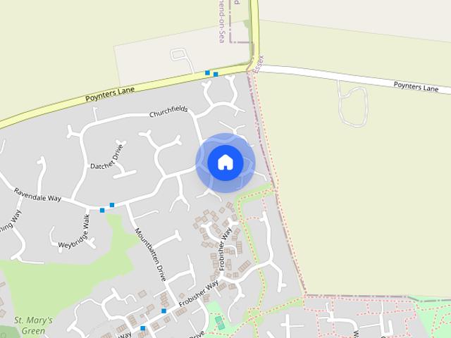Caversham Avenue, Shoeburyness, Southend on Sea, Essex, SS3