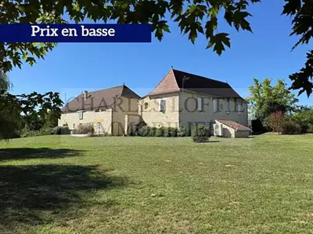 Cazals 46250 Achat / Vente maison 11 pièces t11 piscine