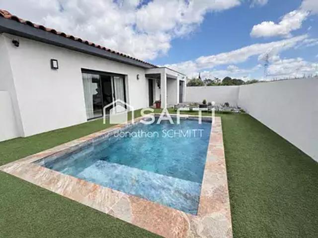 Cazilhac 11570 Achat / Vente maison 6 pièces t6 piscine terrasse