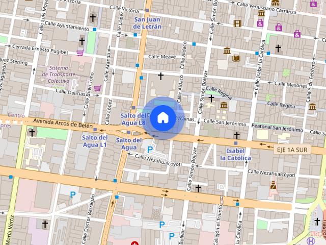 CDMX, De Las Vizcaínas, Centro