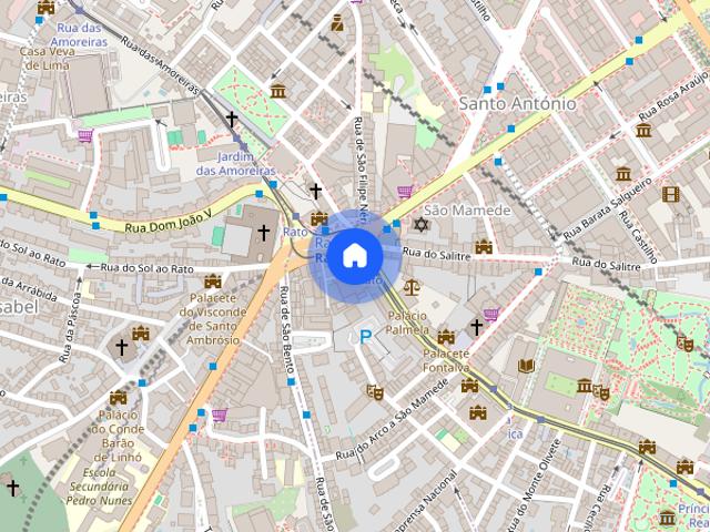 CDOQP Intimate Duplex Studio in Campo de Ourique