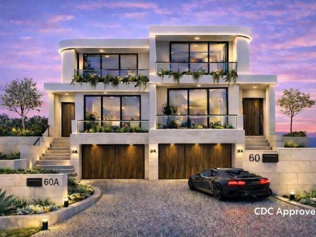 CDC approved luxury bayside duplex with park and water vistas