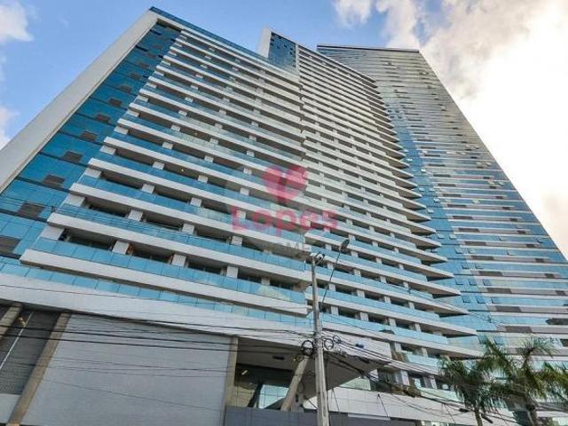Centro Apart. mobiliado com 1 quarto andar alto 41,12m² privativos
