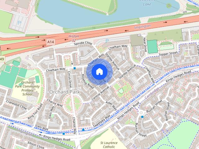 Central Avenue, Cambridge, Cambridgeshire, CB4