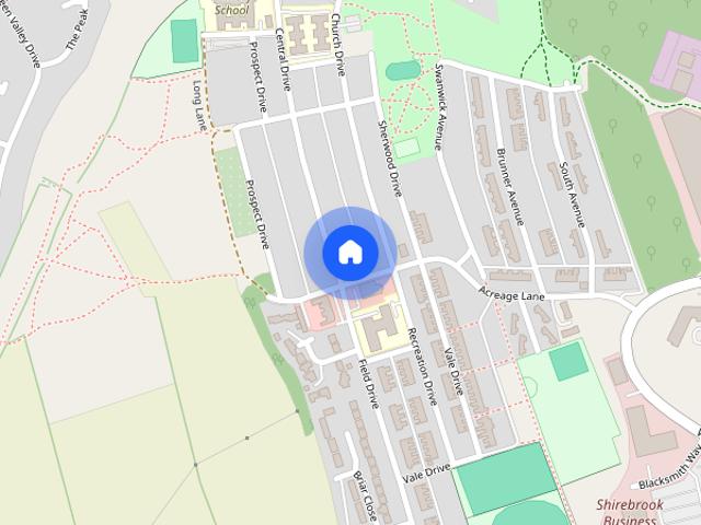 Central Drive, Shirebrook, Mansfield