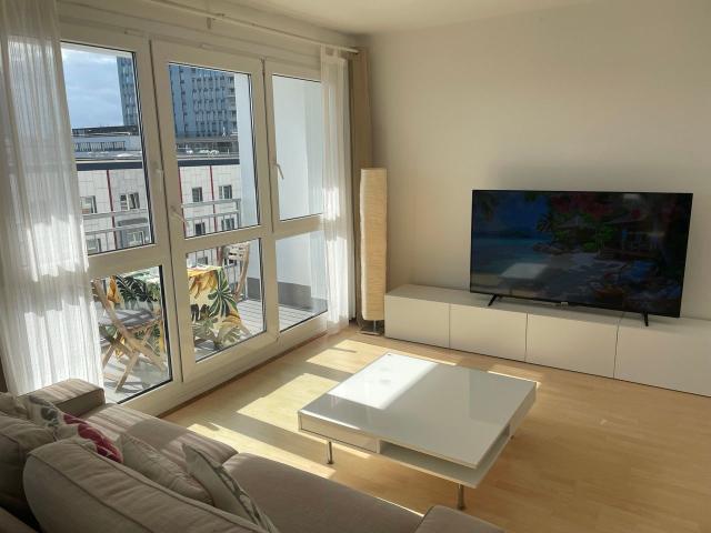 Central Furnished 4 room Top Floor Apartment near Alexanderplatz with TV Tower View
