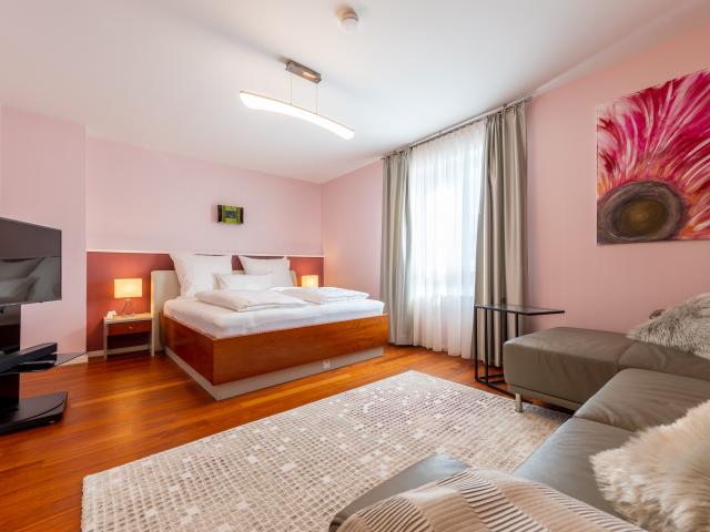 Central flat with 4 furnished flats