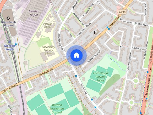 Central Gardens, Morden, Surrey, SM4