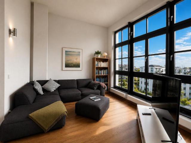 central, lakeside with rare river, terrace & garden