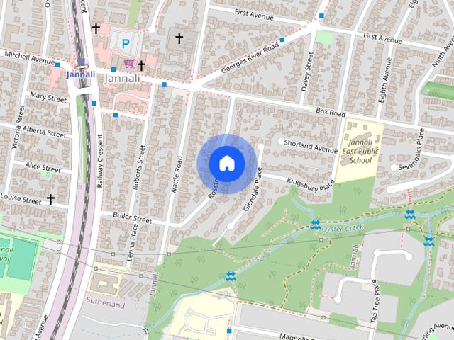 Central location, big backyard