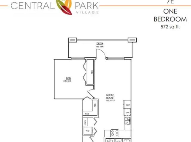 Central Park Village Park Suites — 1 Bedroom
