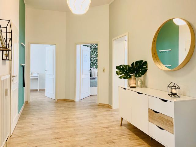 Central period apartment with balcony near University Hospital & Karli