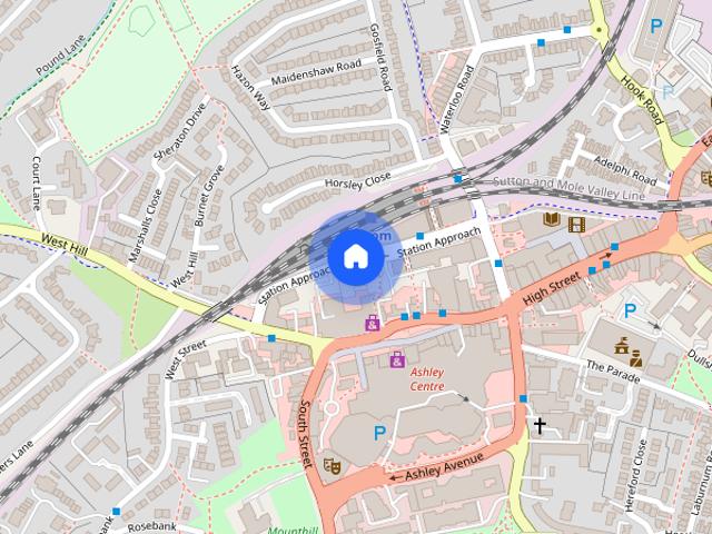 Central Walk, Station Approach, Epsom, Surrey, KT19