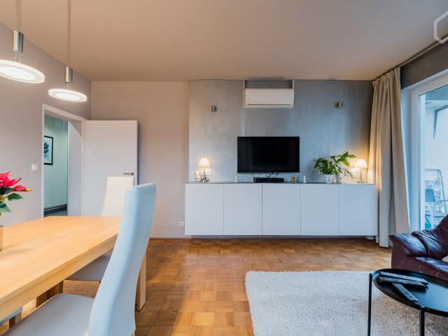 centrally located 3 room apartment w balcony