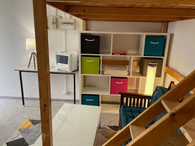 Centre gare rue Mon Désert studio 16m² au calme, Nancy