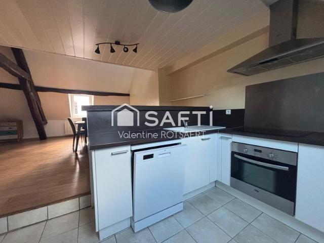 Centre ville: duplex lumineux