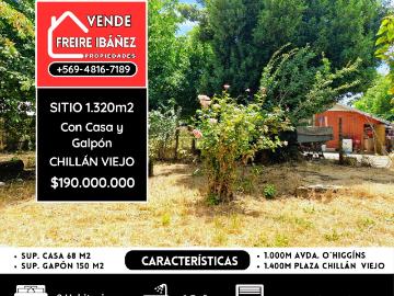 CENTRICO SITIO DE 1.320 M2 CON CASA Y GALPON