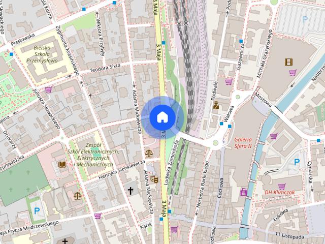 Centrum Bielska – 34 m² bez prowizji, ogrzewanie w cenie!
