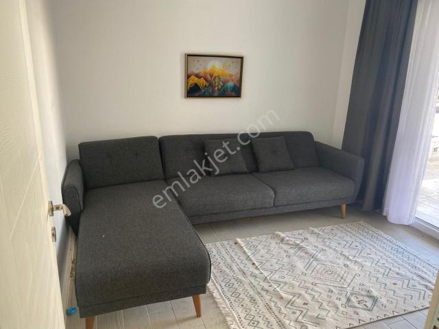 Century21 Den Bodrum Marina'da Kiralık 1+1 Bahçe Katı