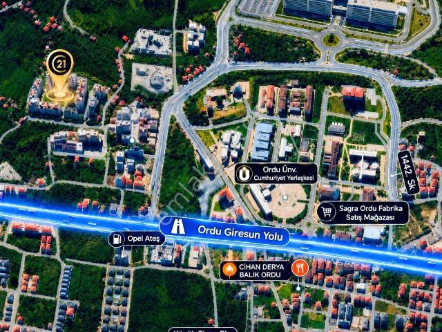 Century21 Den Kiralık Şehir Hst. Ve Ordu Ünv.500mt Eşyalı 23 Bin