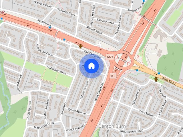 Centurion Road, Newcastle upon Tyne, Tyne and Wear, NE15