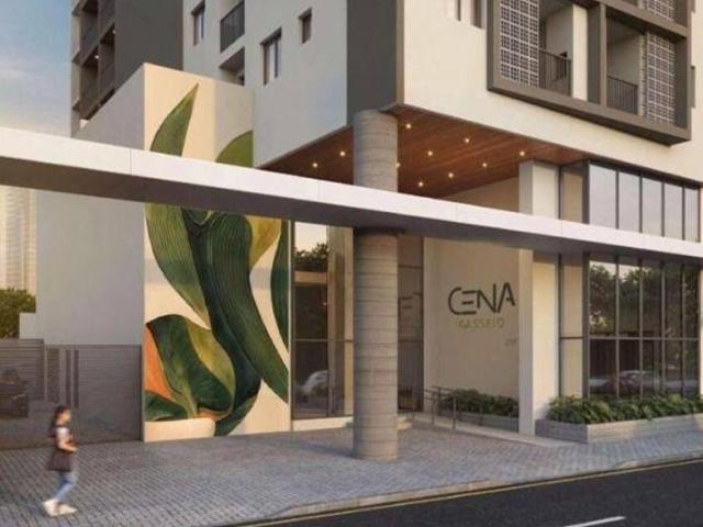 Cena Passeio Apto 34m² 2 quartos c/ sacada no Centro