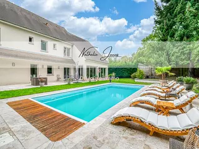 Cély 77930 Achat / Vente maison 10 pièces t10 piscine terrasse